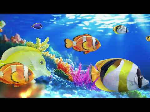 Aquarium 🐠 1 HOUR ~ Frutiger Aero Lamp ~ Chill Music