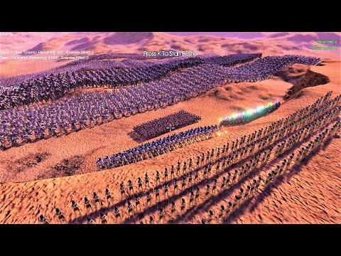 Heroes Join Forces to Defend the Lost City from Fantasy Army | UEBS Mods | UEBS 2 Gameplay | UEBS 2