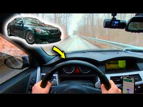 COUNTRY ROADS + V10 SCREAMS! | BMW E60 M5 POV DRIVE