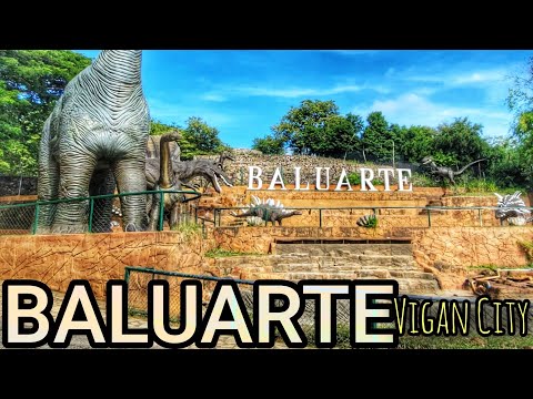 [4K] ZOOLÓGICO BALUARTE CIDADE DE VIGAN ILOCOS SUR | PASSEIO A PÉ