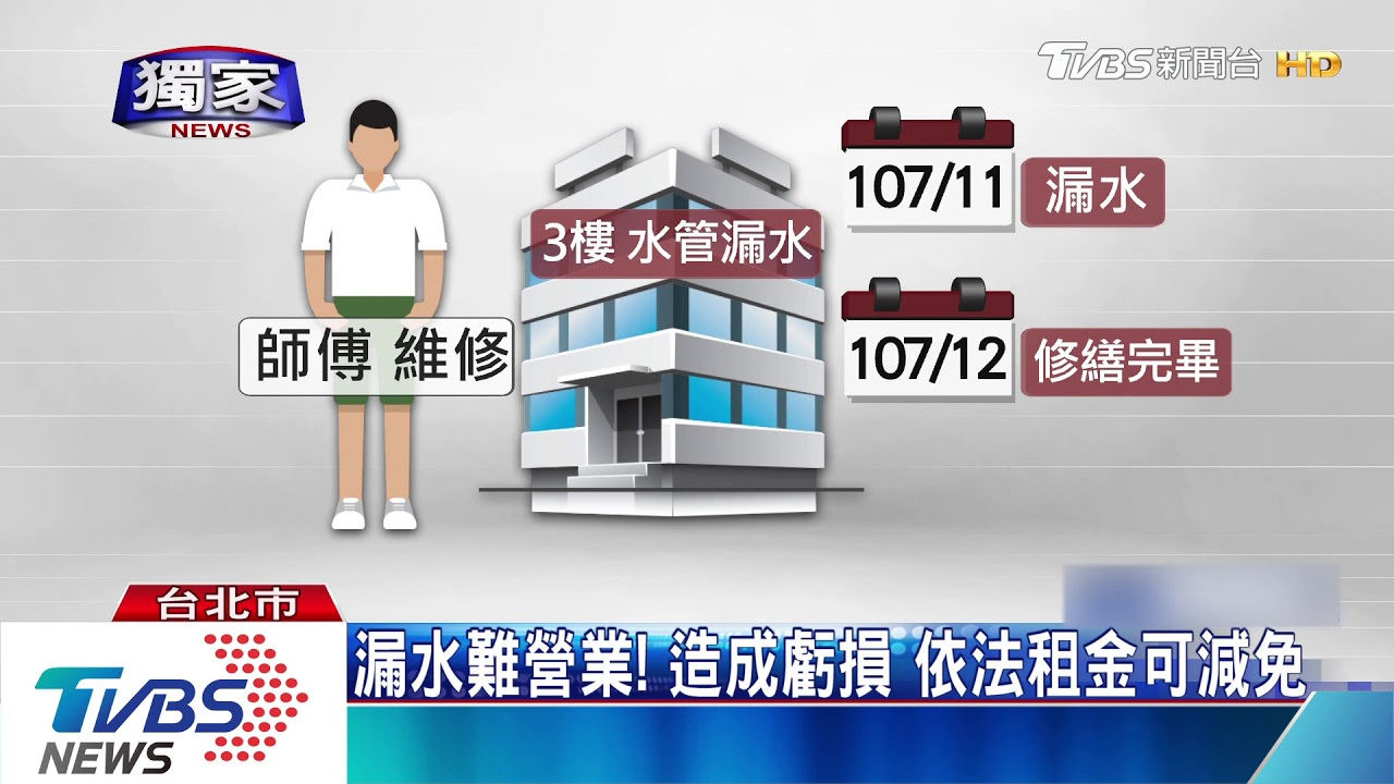 「漏水早修好!」房東澄清 盼房客出面溝通