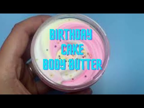 Birthday Cake Body Butter