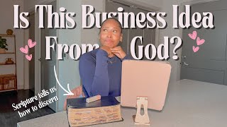 7 SIGNS TO KNOW IF YOUR BUSINESS IDEA IS FROM GOD