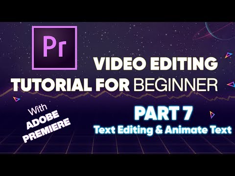 Video Editing Tutorial For Beginner With Adobe Premiere Part 1