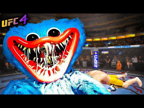 Old Bruce Lee vs. Huggy Wuggy - EA sports UFC 4