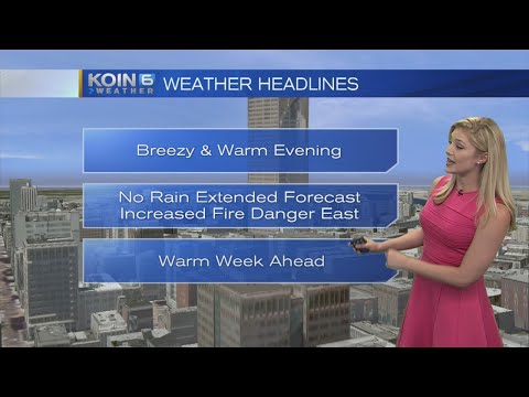 4pm Monday Evening Forecast KOIN 6 News July 24, 2017