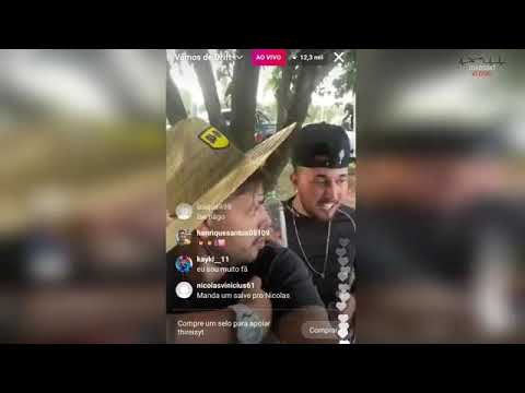 Leo da Hornet faz live bem na hora que Renato Garcia perdeu  eles choro foi muito emocionante