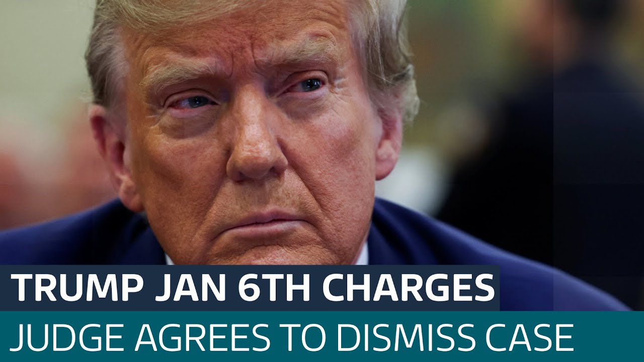 Judge grants prosecutor's request to dismiss Trump's 2020 election interference case | ITV News