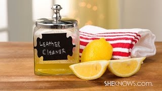 DIY Leather Cleaner