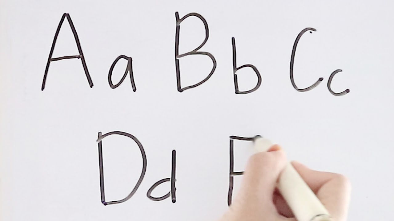 Belajar Menulis Huruf Besar dan Kecil | Edukasi Anak