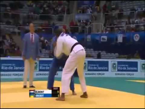 ELMONT, Dex (NED)  -DREBOT, Serhiy (UKR)  -73 kg IJF World Championship Seniors 2013