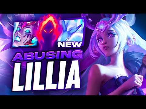 Is LILLIA Secretly OP? This Is How I 1V9 With This BROKEN 100% WINRATE Champion | League Of Legends