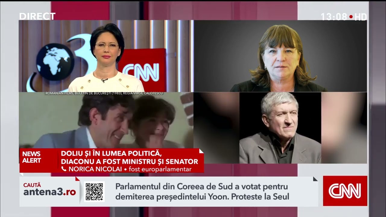 Norica Nicolai, despre Mircea Diaconu: A iubit viața, a luptat pentru țară