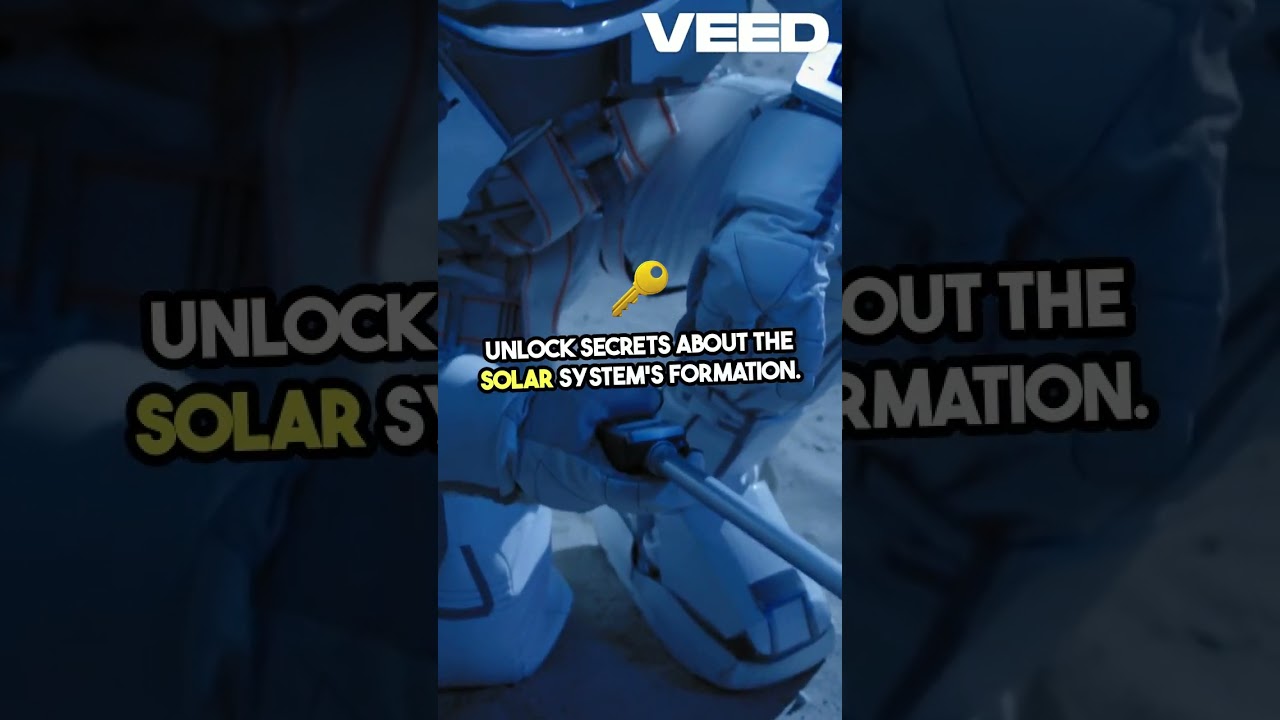 Asteroid Adventure Spacecraft Touches Down! #subscribe #astronomy #animation #facts #space #ai #veed