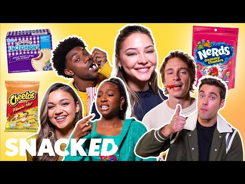 The Outer Banks Cast Breaks Down Their Favorite Snacks | Snacked