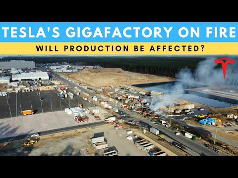 Tesla's Gigafactory Catches Fire - Production To Be Affected? & More Updates!