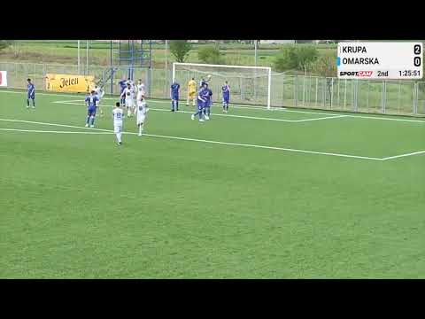 KRUPA vs OMARSKA 4:0 (25. kolo, Prva liga RS 21/22 - SAŽETAK)