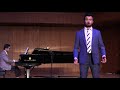 Anthony León, Tenor - Caro Mio Ben