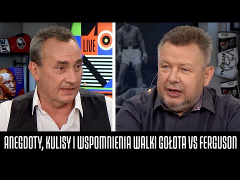 KULISY, ANEGDOTY I WSPOMNIENIA WALKI GOŁOTA VS FERGUSON - JANUSZ PINDERA I EDWARD DURDA