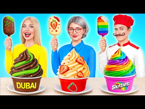 Me vs Grandma Cooking Challenge | Awesome Culinary Recipes by Bubba DO Challenge