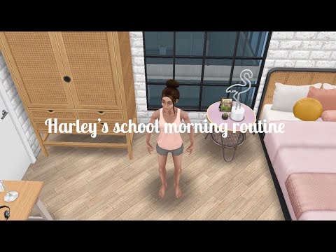 Harley’s school morning routine 📚 {The Sims FreePlay}