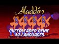 Aladdin Cheerleader Genie One Line Multilanguage