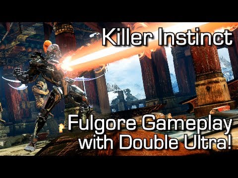 Killer Instinct - Fulgore Gameplay with Double Ultra Combo - Free DLC