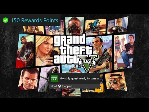 Grand Theft Auto V (GTA 5) Monthly Xbox Game Pass Quest Guide - Steal 5 Cars