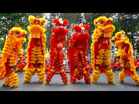 Múa Lân 2023 LSR Nhơn Nghĩa Đường Múa Lân Sư Rồng Hay Nhất