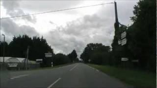 preview picture of video 'Driving On The D787 & D31 From The Railway Crossing Near Pont Melvez To Bulat-Pestivien'