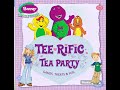 Barney Live In Concert Tee Rific Tea Party Everyone Is Special