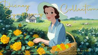 Whistle While You Work in the Sun | Dreamy Disney Orchestra Playlist for Stress Relief 🌹