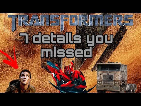 7 Details You missed in TRANSFORMERS Age of Extinction