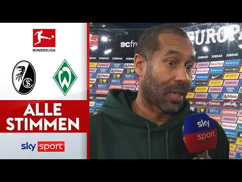 „Mannschaft im Kopf nicht so weit" | SC Freiburg - SV Werder Bremen | Bundesliga Interviews 2025/26