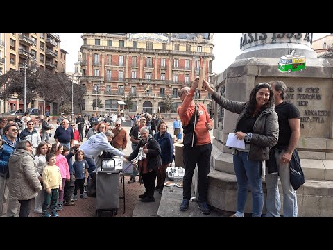 [VIDEO] Txupinazo de las fiestas de la calle San Francisco, Campana y Ansoleaga