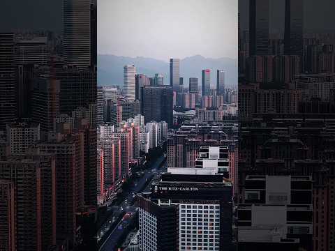 Xi'an City, New First-tier City in China #China #Shaanxi #Xi'an #西安 #City