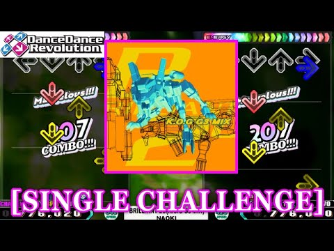 【DDR MAX2】 BRILLIANT 2U(K.O.G G3 MIX) / NAOKI [SINGLE CHALLENGE] 譜面確認+Clap