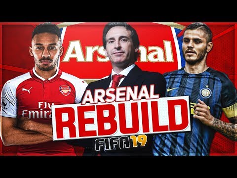 Rebuilding Arsenal FC | Can Arsenal FINALLY Win Champions League? | FIFA 19 Career Mode