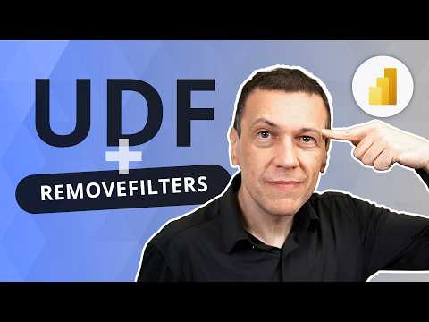 DAX: REMOVEFILTERS in UDFs Explained DAX: REMOVEFILTERS in UDFs Explained