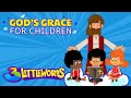 God S Grace For Children 3 Little Words Collection Faith Based Music And Cartoon
