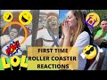 Top Most Hillarious Roller Coaster Experiences Funniest ROLLER COASTER Rides Try Not To Laugh