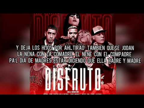 DISFRUTO ❤( Full Version) LETRA 👌