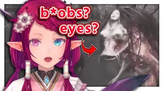 IRyS’s reaction to seeing a walking fish with breast-like eyes in Onimusha.