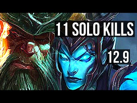 GP vs KALISTA (TOP) | 11 solo kills, 2.5M mastery, 700+ games, Legendary | EUW Diamond | 12.9