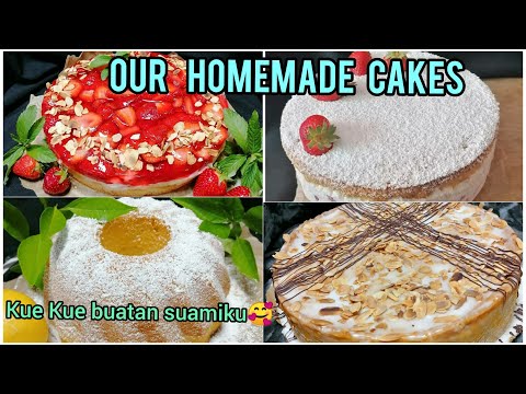 Kue Kue buatan suamiku 🥰 || our homemade cakes❤️