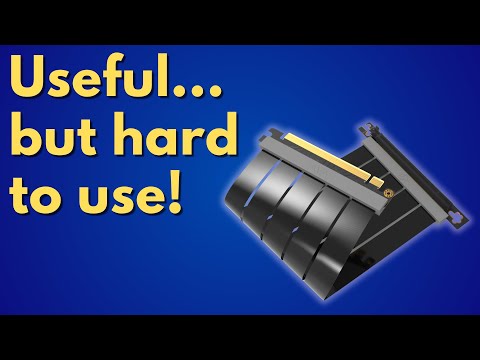 x16 PCIe Riser Cables: How They Work... And Their Flaws