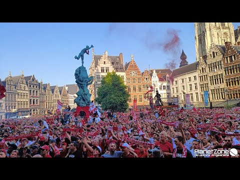 Huldiging kampioen 2023 Royal Antwerp FC