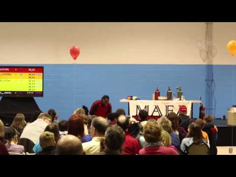 Darryl Baynes' Explosive Science demonstration