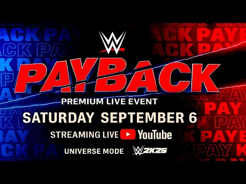*NEW* WWE 2K25 Universe Mode PLE: Payback PLE Promo (3 Weeks Away)