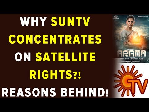 Why SunTV Concentrates on Satellite Rights?! Reasons Behind!
